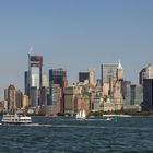 Manhatten Financial District Skyline