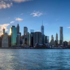 Manhatten von Brooklyn Bridge aus