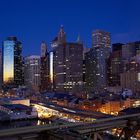 Manhatten von der Brooklyn Bridge