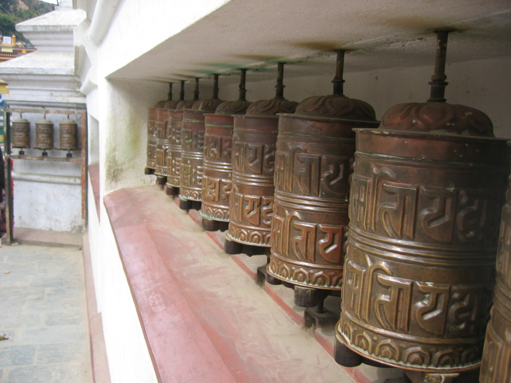 Mani Prayer Wheel of Buddhist