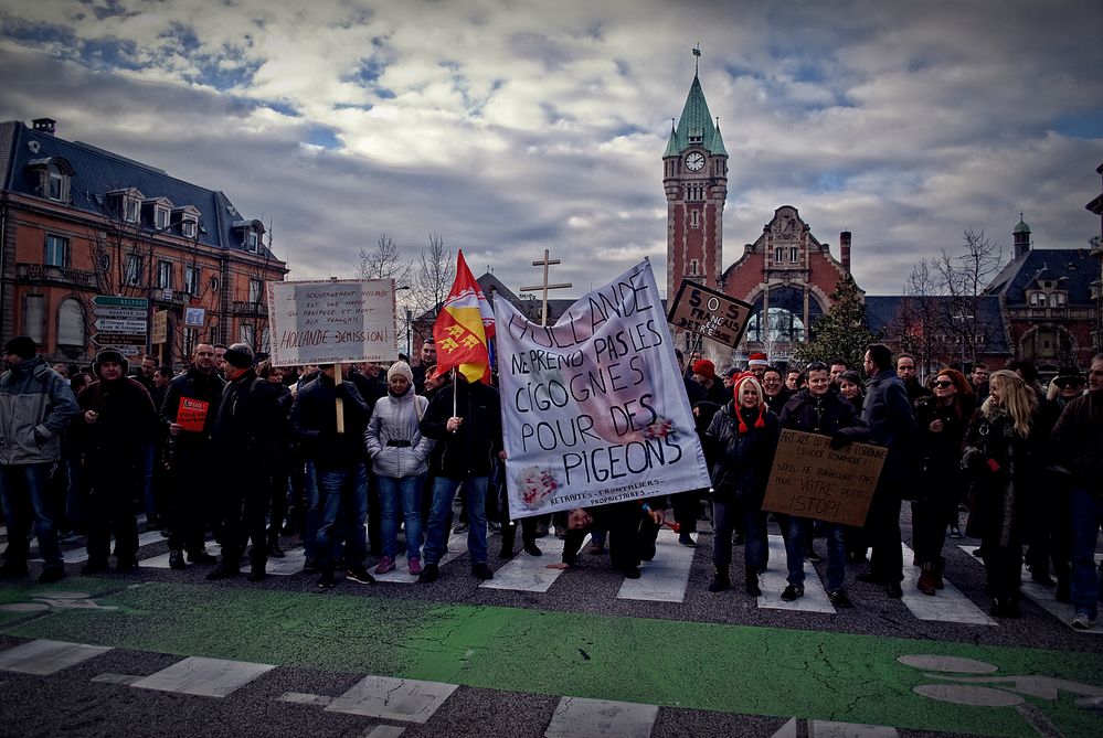 Manif' anti-Hollande - 8 -