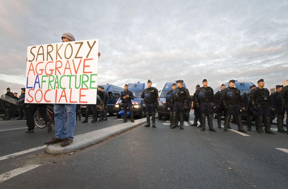 Manifestation du 14 novembre 2007 Paris