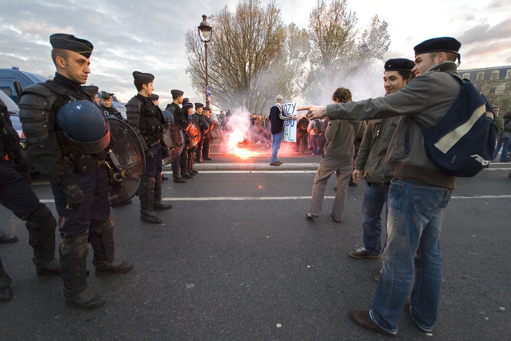 Manifestation du 14 novembre 2007 Paris