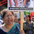 Manifestation tamoule contre la guerre civile au Sri-Lanka