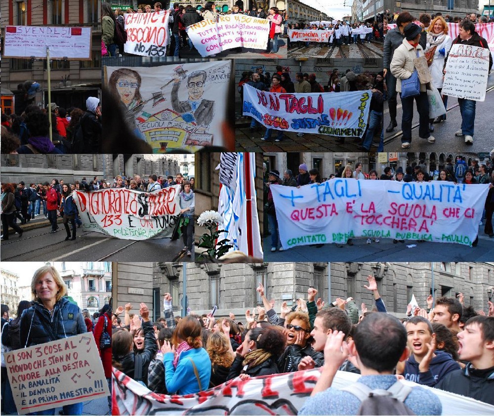 Manifestazione 30 ottobre Milano (2)