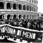 Manifestazione contro la violenza sulle donne