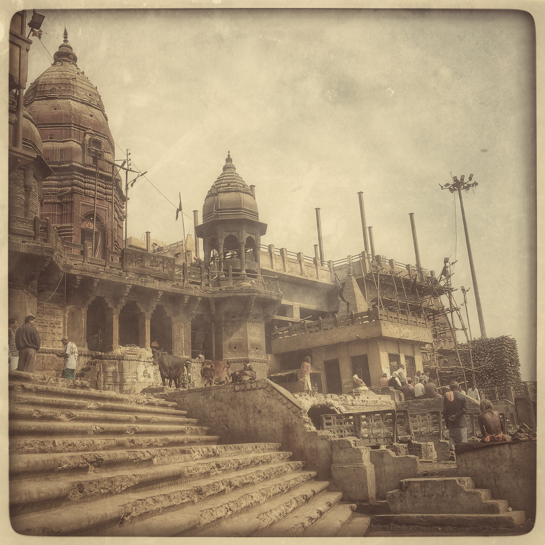 Manikarnika ghat,  (Benares 2018)