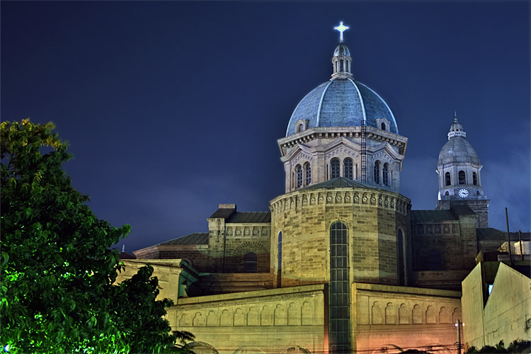 manila cathedral (rückseite)