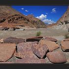 Manisteine am Indus