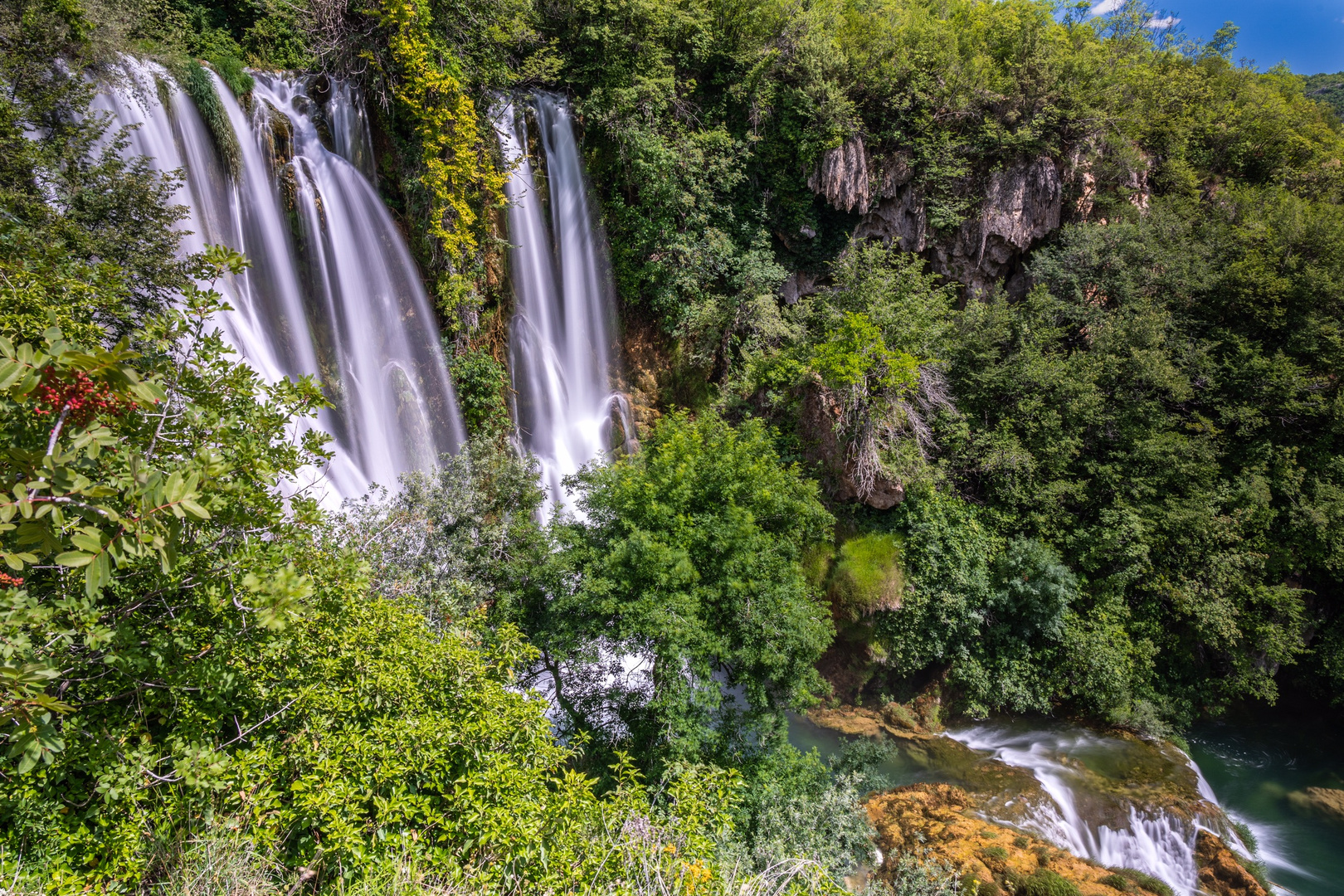 Manjolovac slap in Krka NP