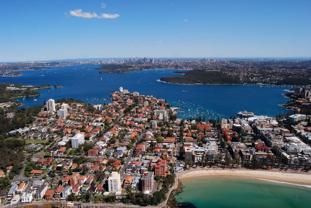 Manly and Sydney