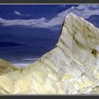 Manly Beacon, seen from Zabriskie Point, Death Valley, USA