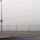 Mann im Nebel