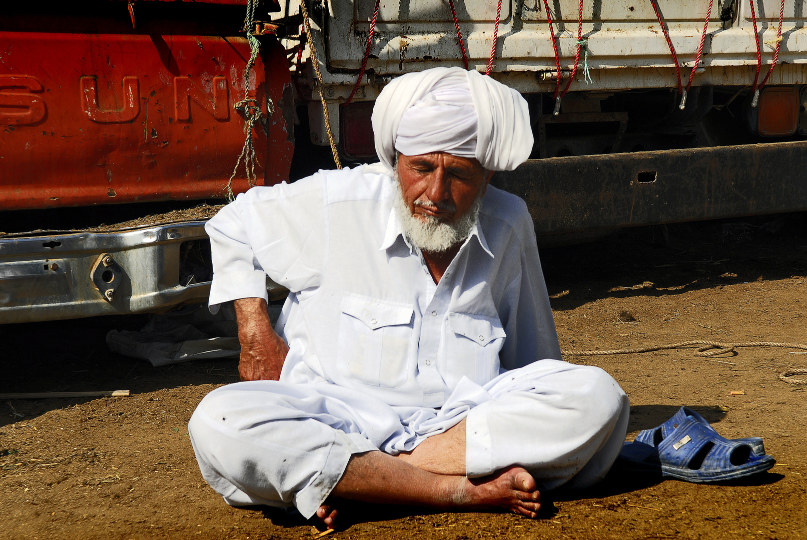 Mann in Al Ain, Abu Dhabi