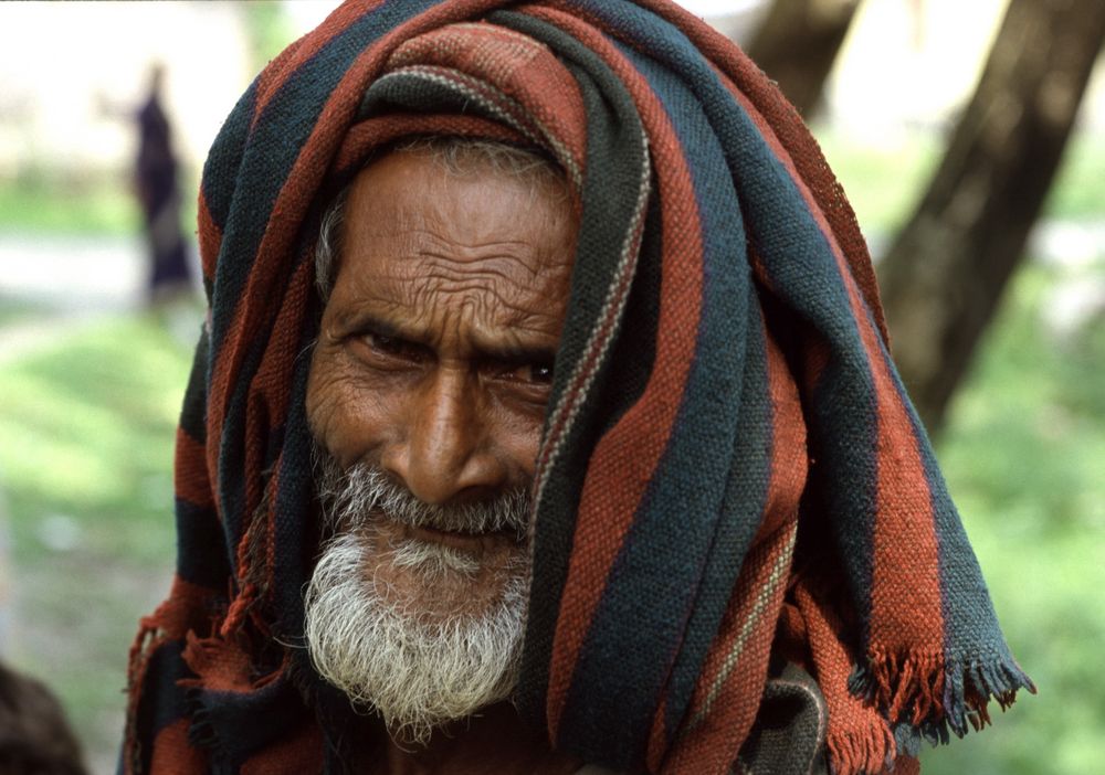 Mann in Assam von Hans-Werner Scheller 