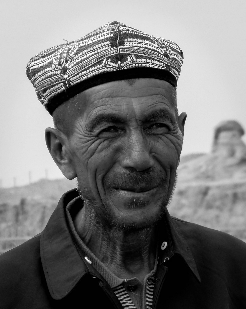 Mann in Kashgar