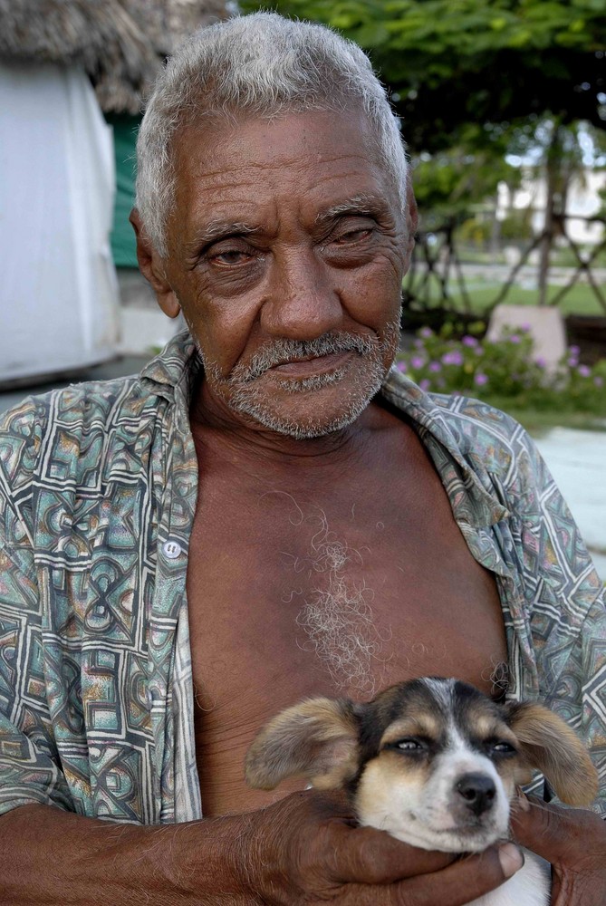 Mann mit Hund II