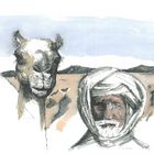 Mann mit Kamel