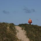 Mann mit Meerblick - Rettungsring?