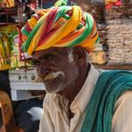 Mann mit Turban India