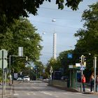 Mannerheimintie and the tower of Olympic stadium