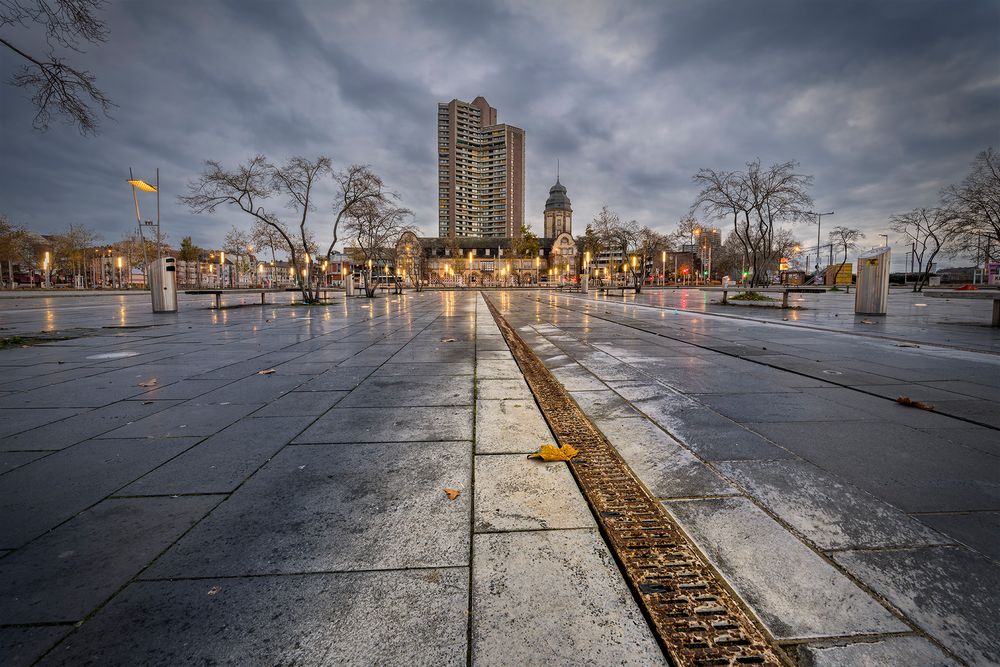 Mannheim Alter Messplatz - before sunrise