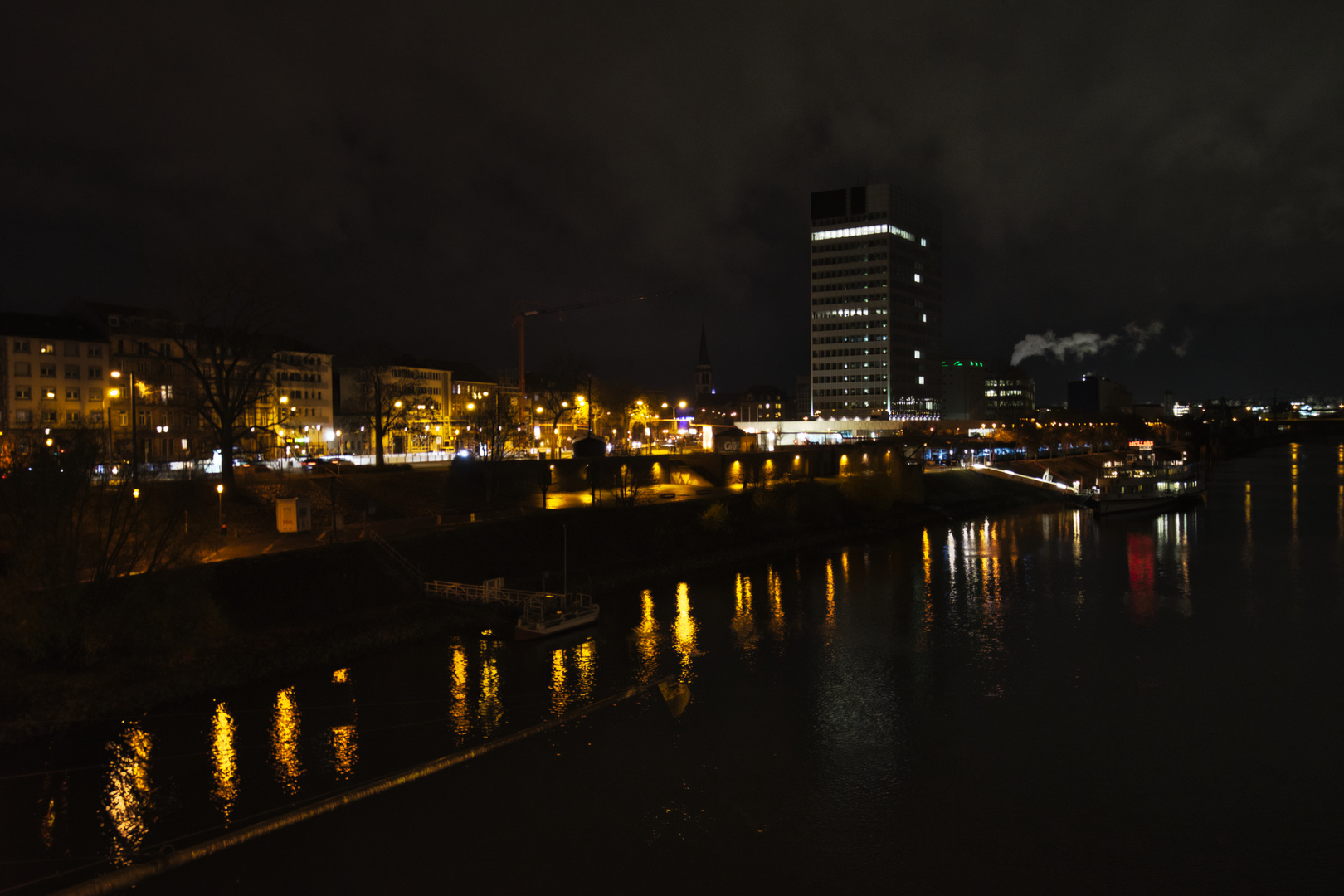 Mannheim bei Nacht