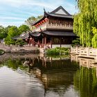 Mannheim. Chinesisches Teehaus im Luisenpark