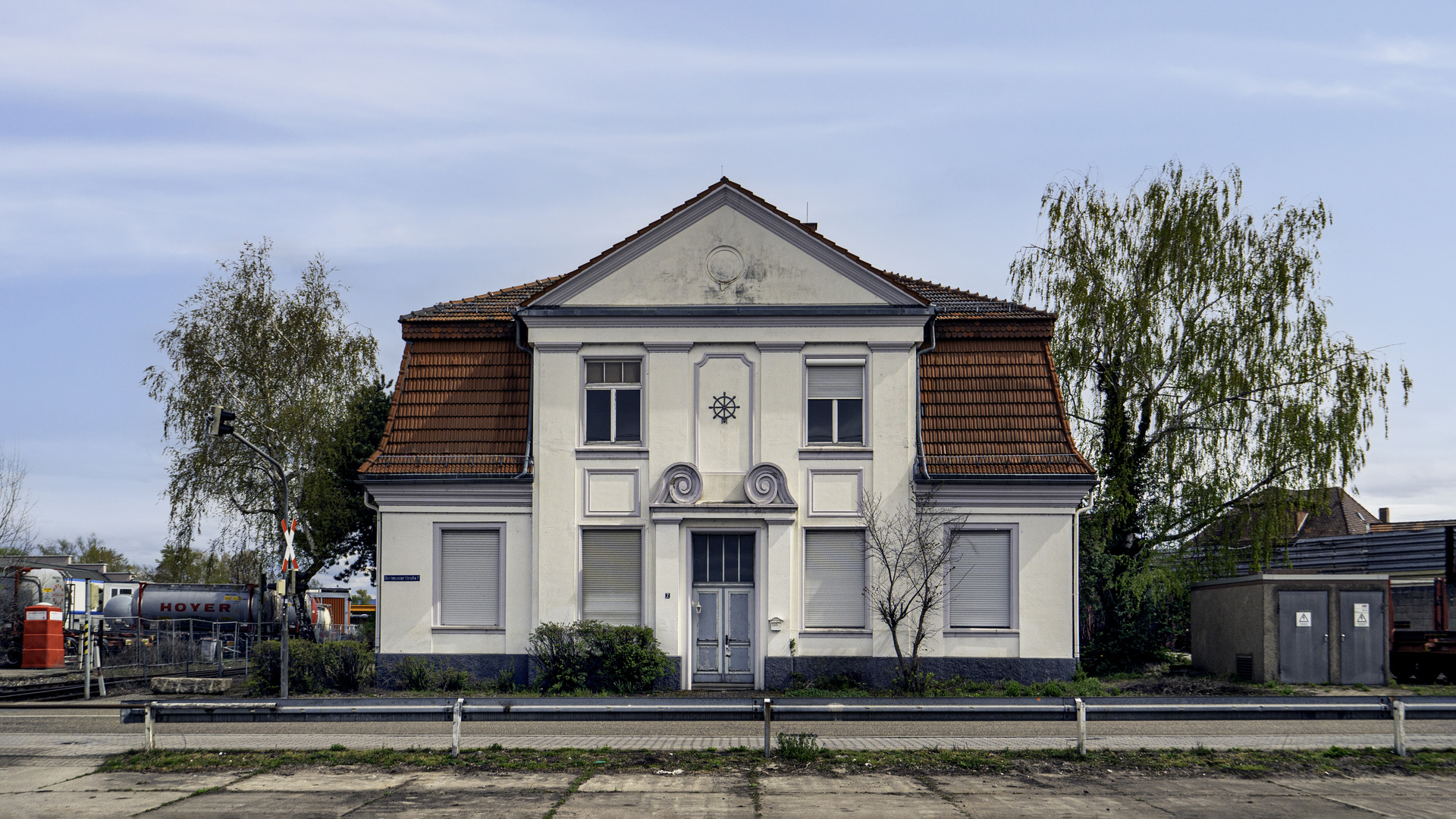 Mannheim. Das Haus im Hafen.