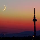 Mannheim, Germany, Abendstimmung