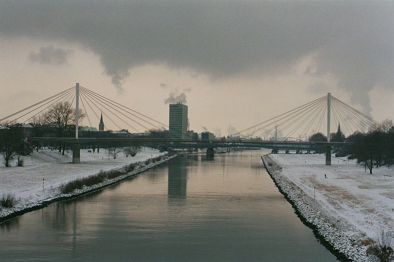 Mannheim im Winter