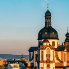 Mannheim. Jesuitenkirche. Goldene Stunde.