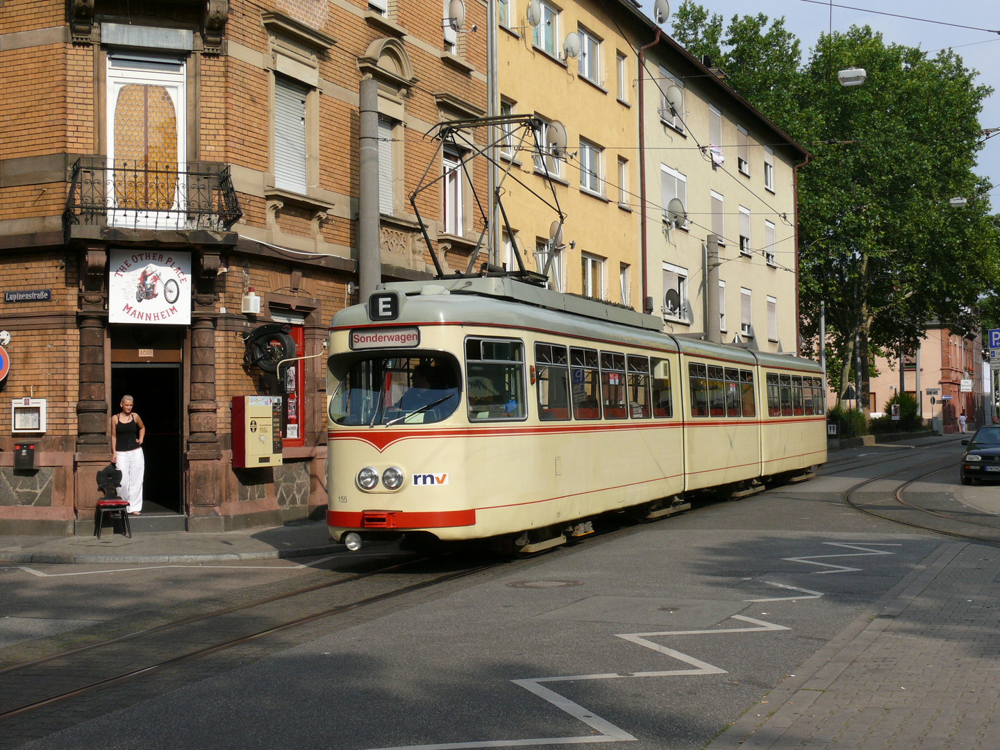 Mannheim Lupinenstraße am 10 Juni 2007