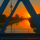 Mannheim - Schleuse, Fernsehturm