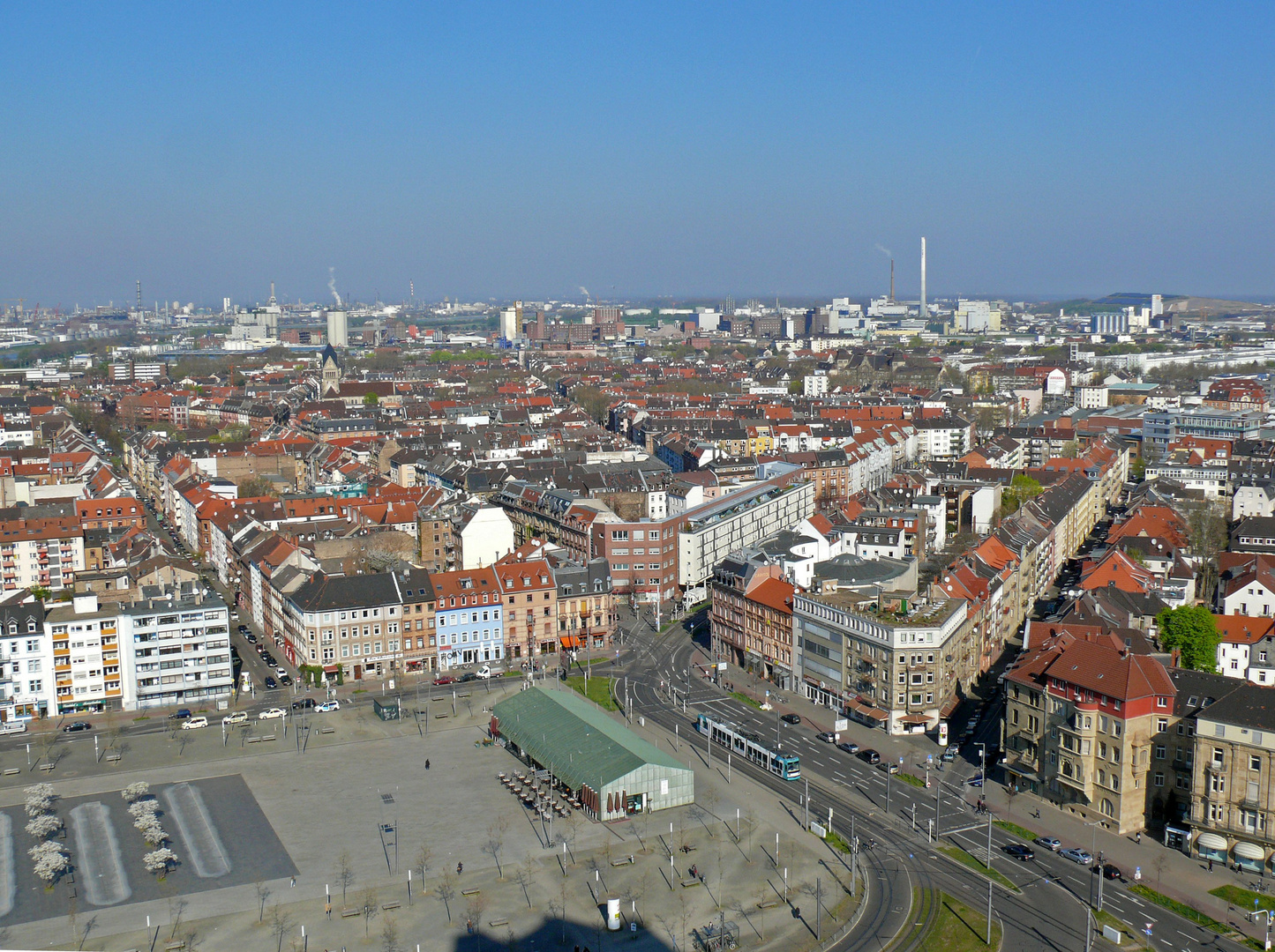 Mannheim von oben