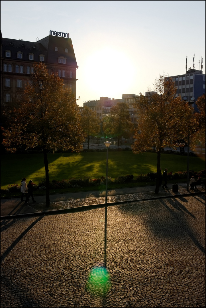 Mannheimer Herbstsonne