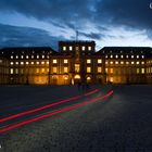 Mannheimer Schloss am Abend
