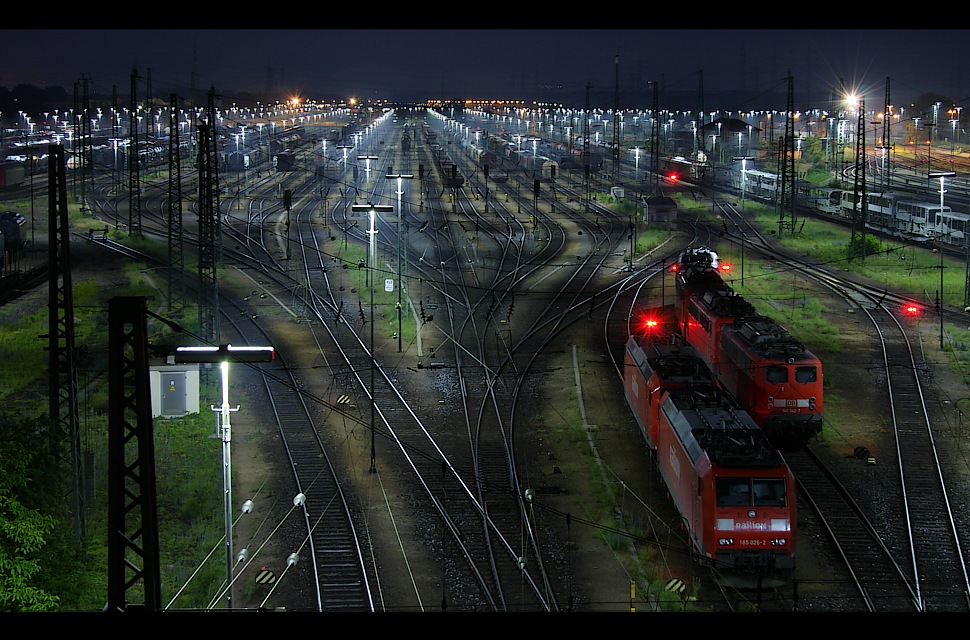 Mannheimer Stadtansichten: Rangierbahnhof