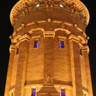 Mannheimer Wasserturm bei Nacht
