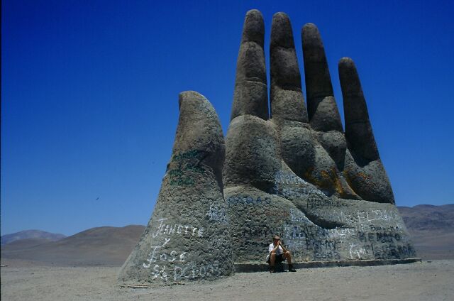 Mano del desierto/Atacama, Chile