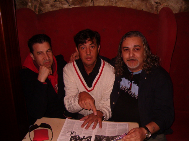 Manolo tena, Carlos arevalo y Carlos leiro