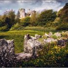 MANORBIER CASTLE.