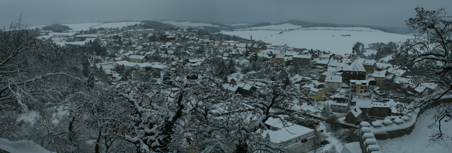 Mansfeld im Schnee