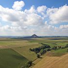 Mansfelder Land - Blick von der Halde des Brosowskischachtes bei Augsdorf