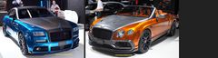 Mansory Bleurion und Bentley GTC