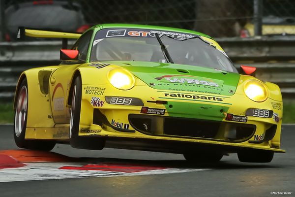 Manthey GT3 RSR pushing hard at Monza