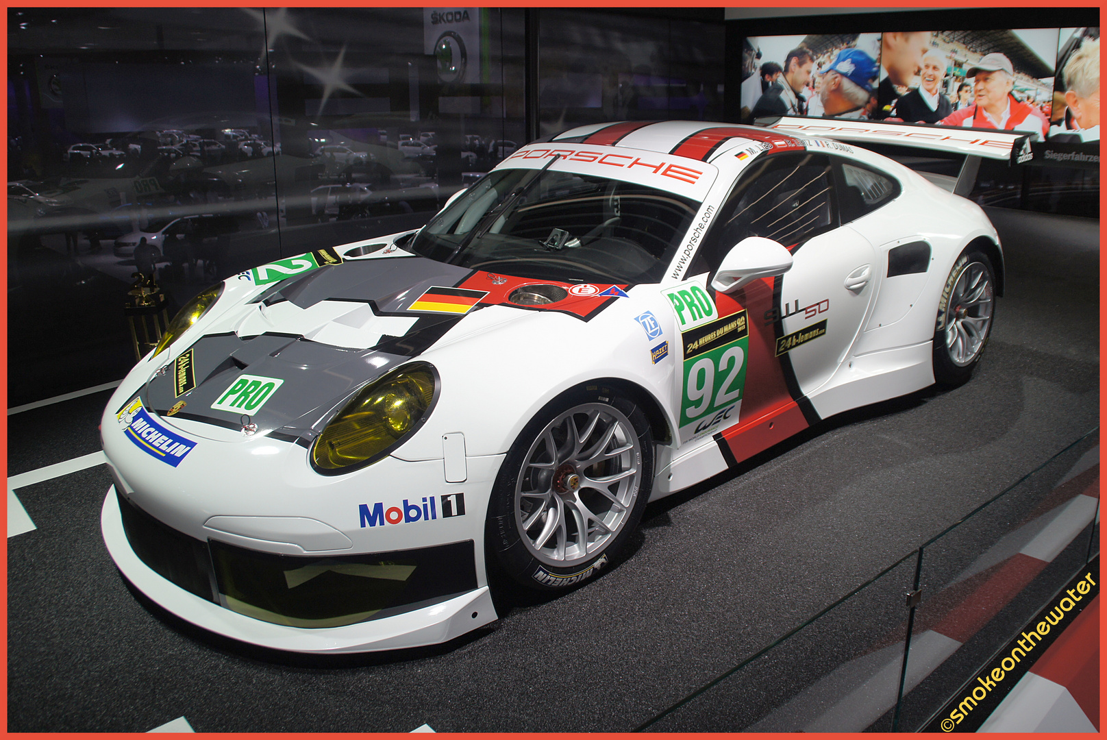 Manthey-Porsche 911 RSR – GTE-Pro-Klassensieger 2013 in Le Mans Foto