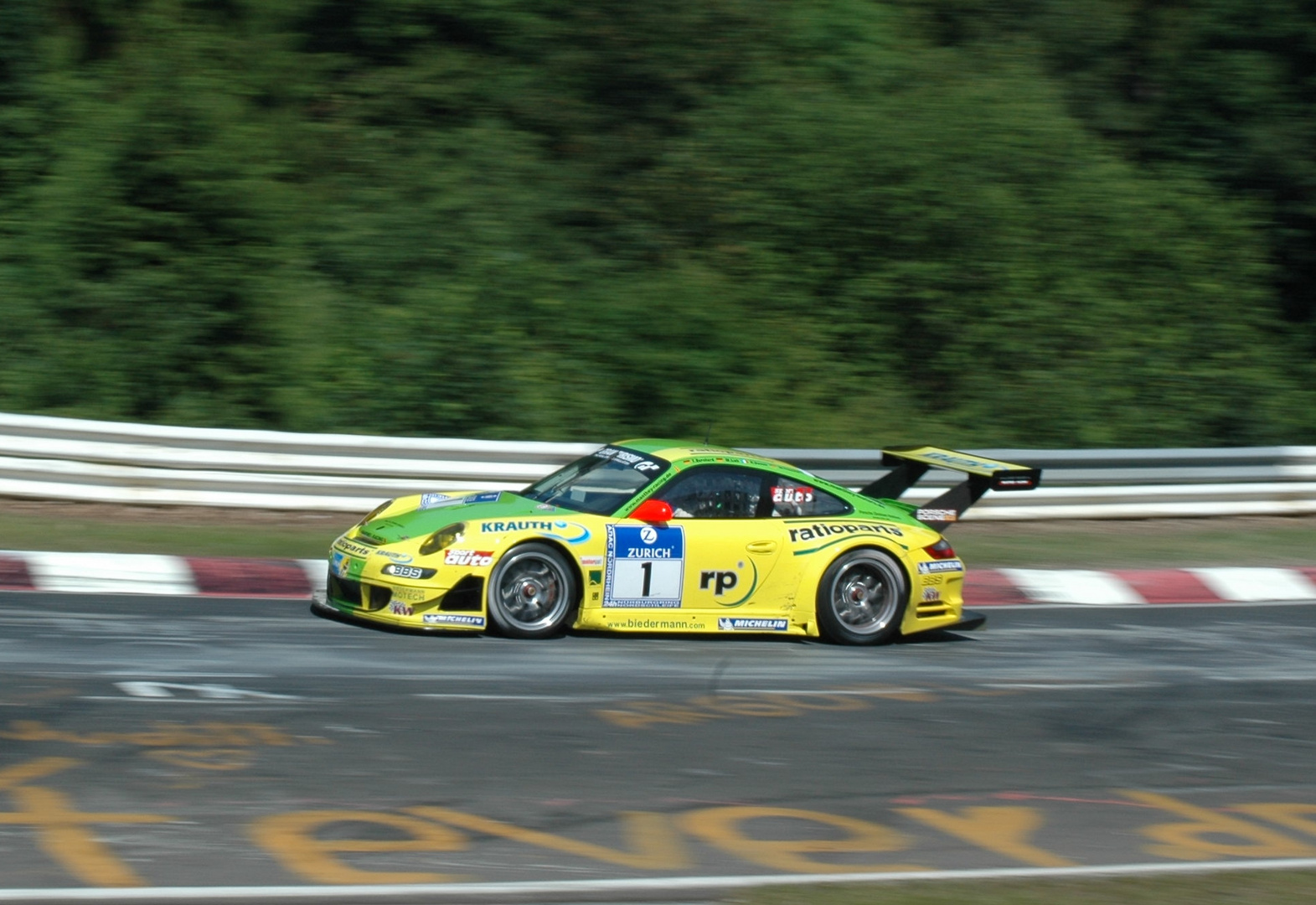 Manthey Porsche beim 24 Rennen 2010!