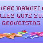 Manuela hat Geburtstag