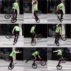 Many ways to ride a bicycle